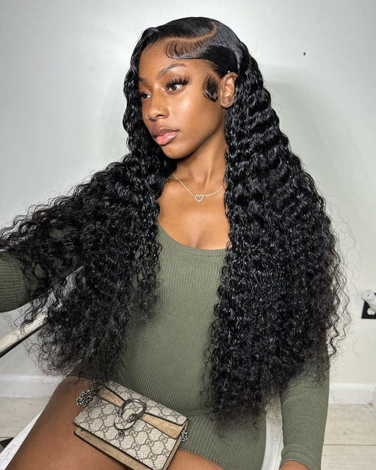 13x4 HD Burmese Deep Wave Wig - Melanin Miinks Luxury Wigs