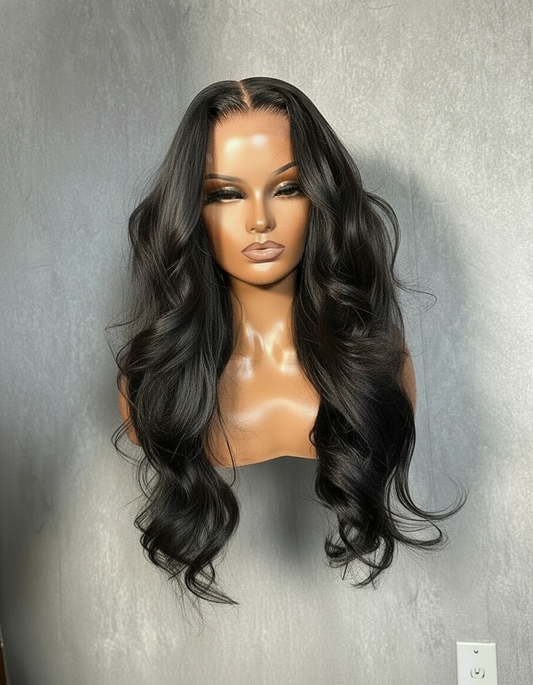 5x5 Glueless Closure Wig – Virgin Hair, Natural Hairline & Easy Install