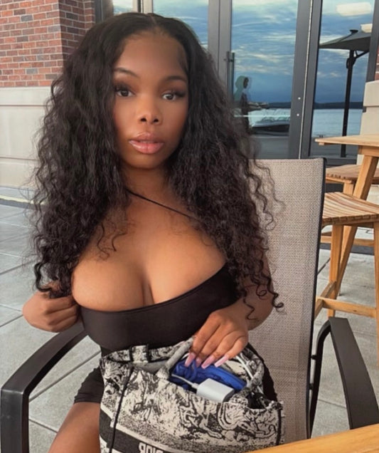 Deep-Wave Virgin Hair HD Wig