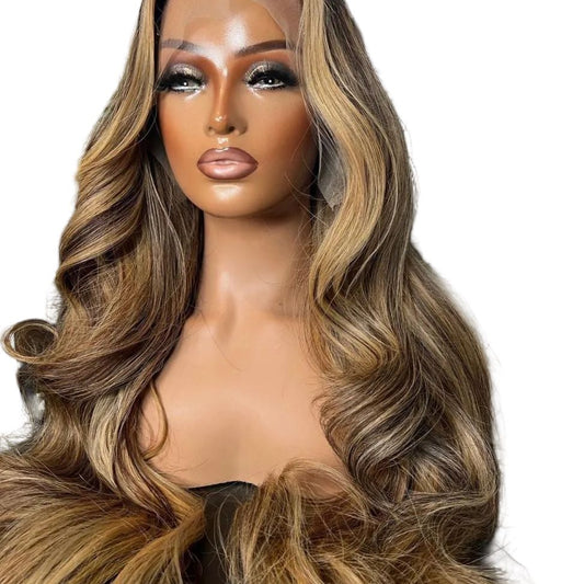 Balayage Deep Brown Wig 5×5 HD Closure