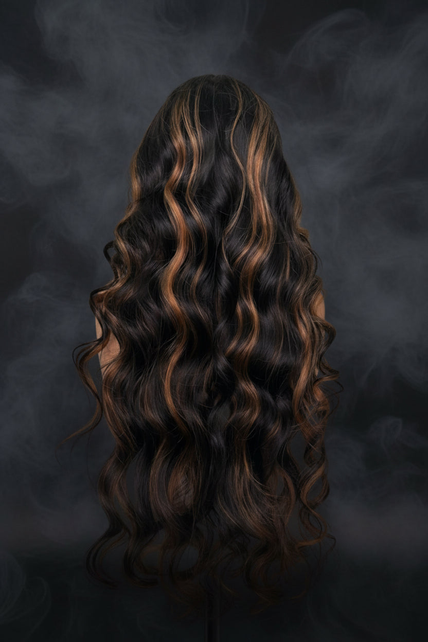 Gia’ Ombré Virgin Hair Wig – 5x5