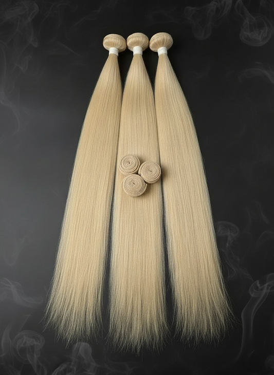 Luxe 613 Blonde Virgin Hair – 3 Bundle Deal | Bold, Bright & Beautiful