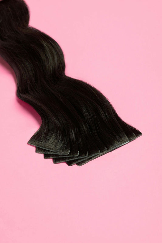 Seamless Virgin Straight Tape-Ins | 100g Flat-Lay Extensions