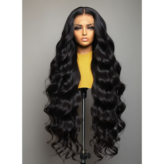13x4 HD Brazilian Body Wave Unit – 100% Raw Human Hair