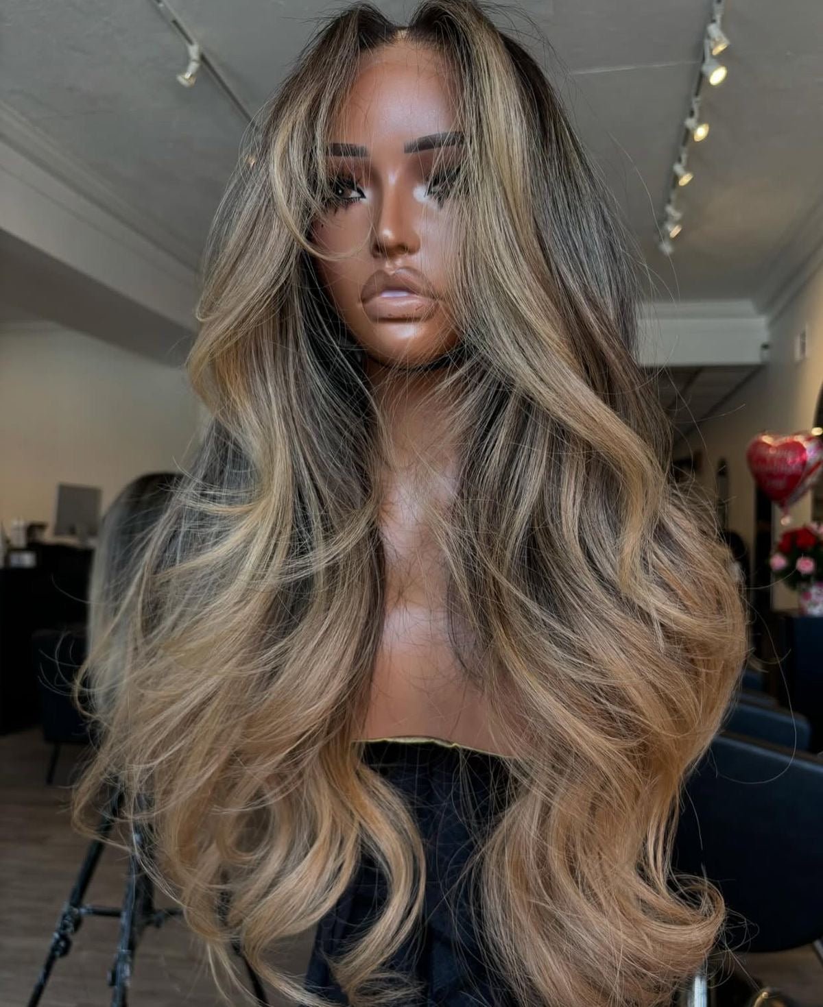 Balayage HD ‘KELLY’ Wig - Melanin Miinks Luxury Wigs