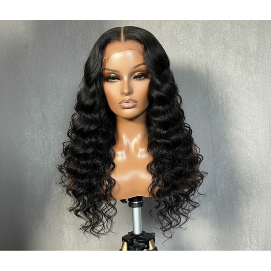 5 x 5 HD Natural Closure Deepwave Unit- 100% Human Hair