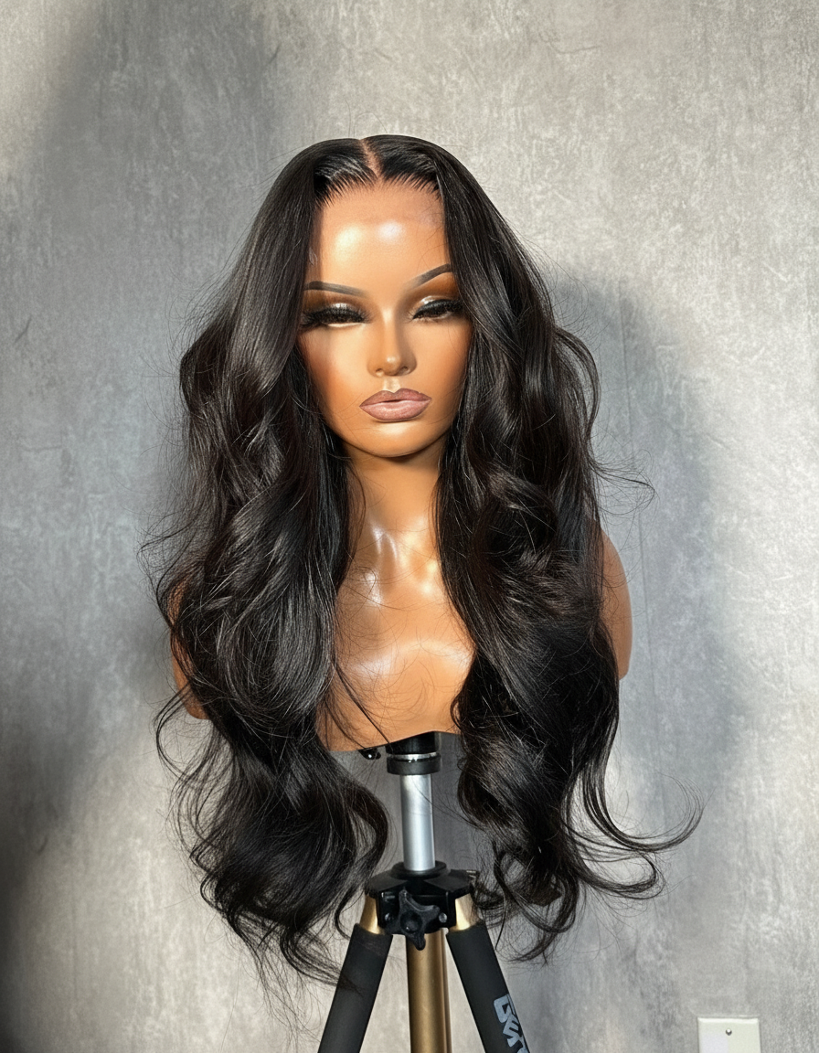5x5 Glueless Closure Wig – Virgin Hair, Natural Hairline & Easy Install