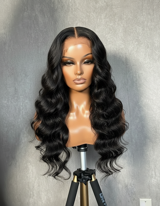 5x5 Glueless Closure Wig – Virgin Hair, Natural Hairline & Easy Install
