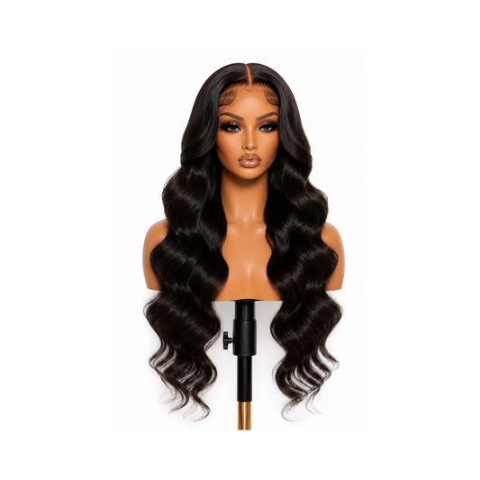 13x4 HD Brazilian Body Wave Unit – 100% Raw Human Hair