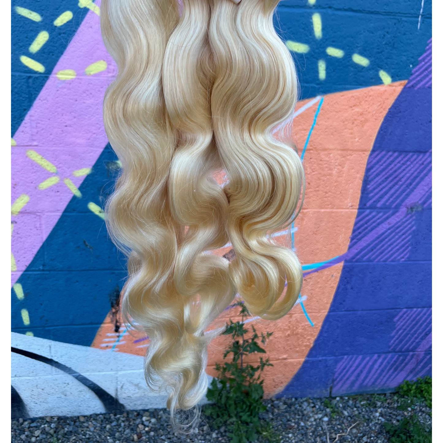 3 Bundle Package- 100% Raw  Blonde Bundle- (613 Blonde)