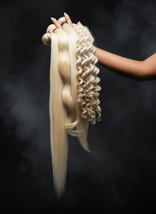 Luxe 613 Blonde Virgin Hair – 3 Bundle Deal | Bold, Bright & Beautiful