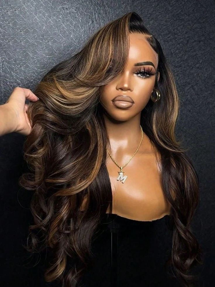 Gia’ Ombré Virgin Hair Wig – 5x5