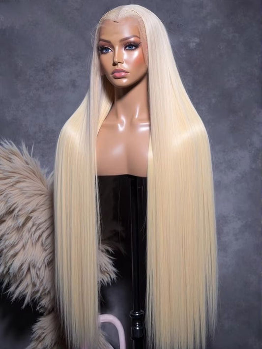 Melanin Miinks 613 Blonde Lace Front Wig – 100% Virgin Hair