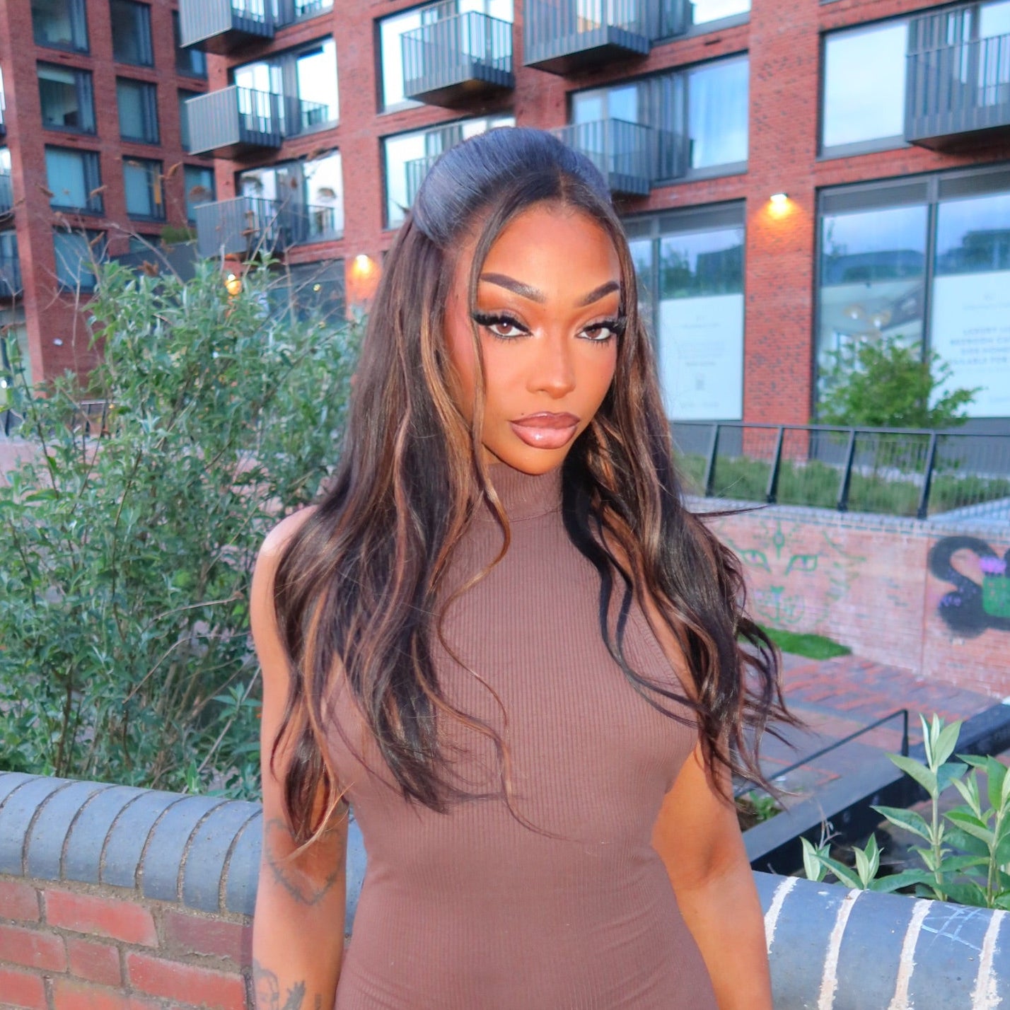 Raw Cocoa Balayage Wig — 13×4 HD, Pre‑Colored(Bodywave)