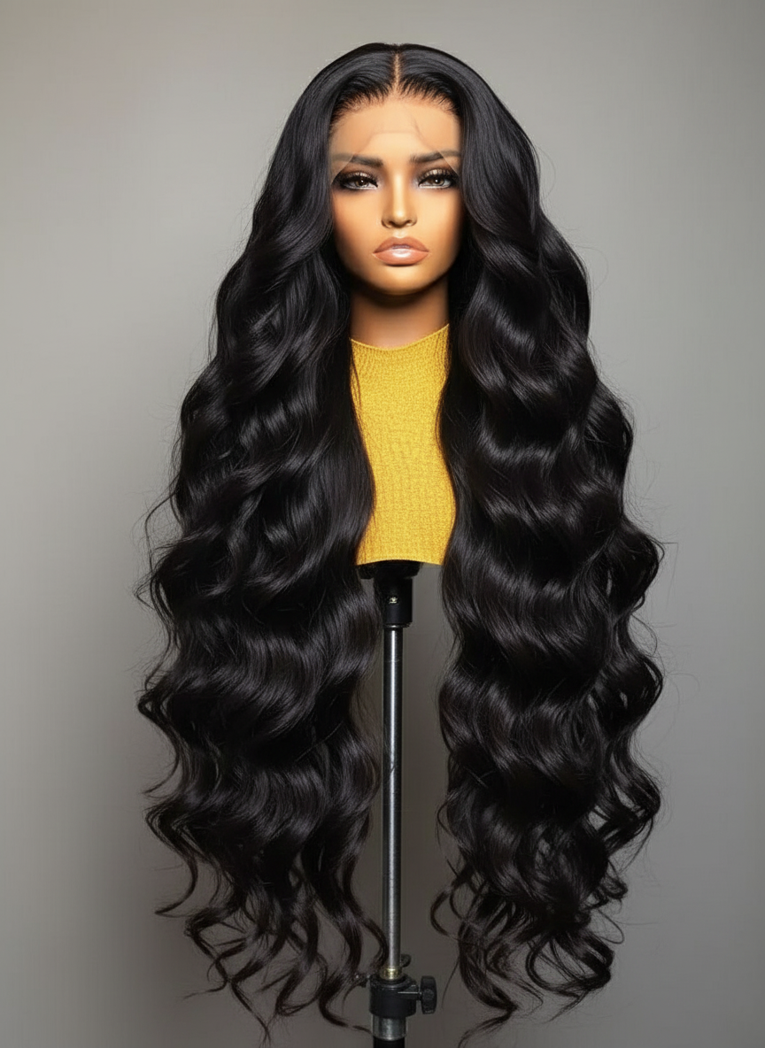 Premium 13x4 Brazilian Body Wave Wig – 100% Virgin Hair