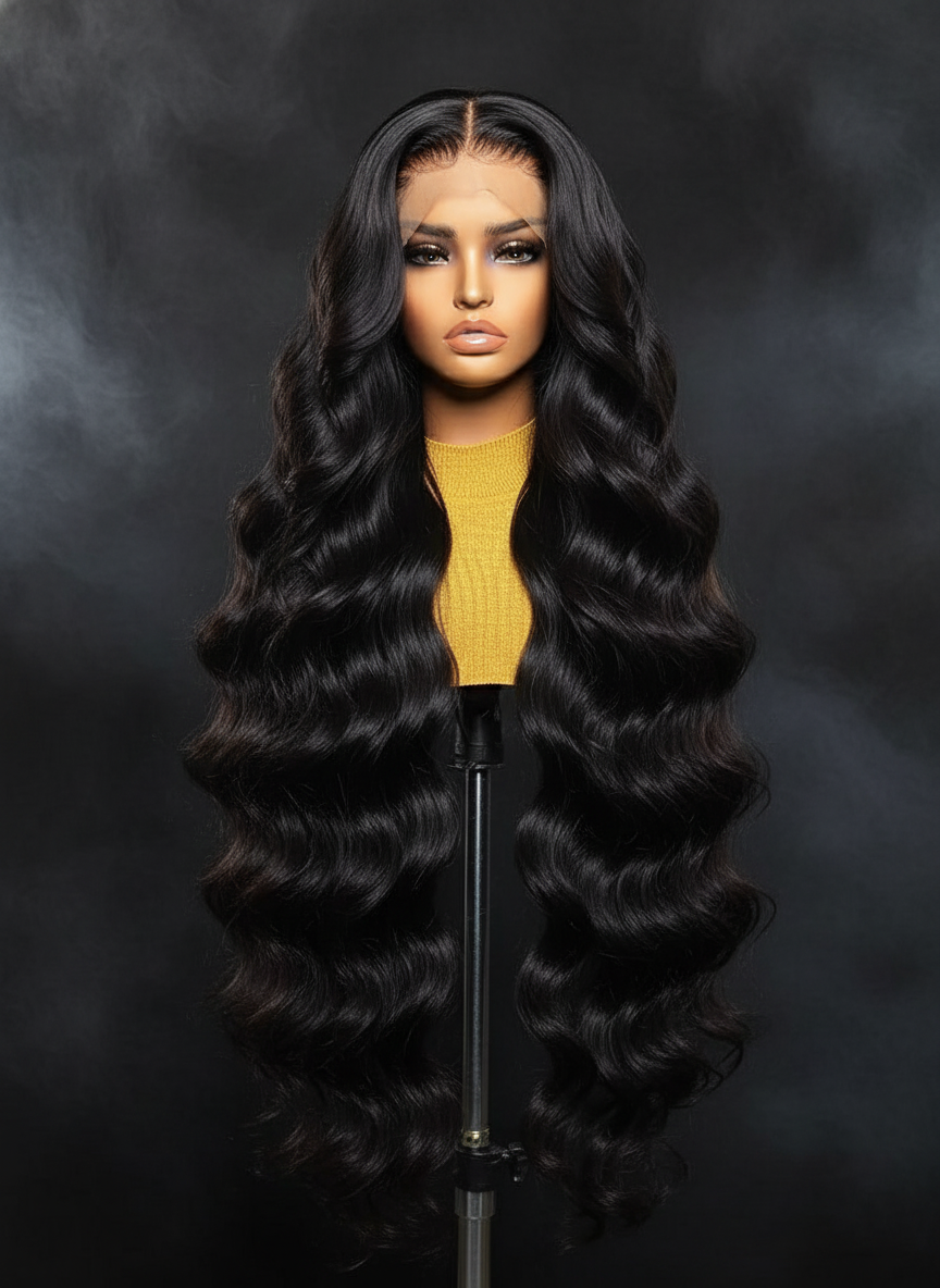 Premium 13x6 Brazilian Body Wave Wig – 100% Virgin Hair