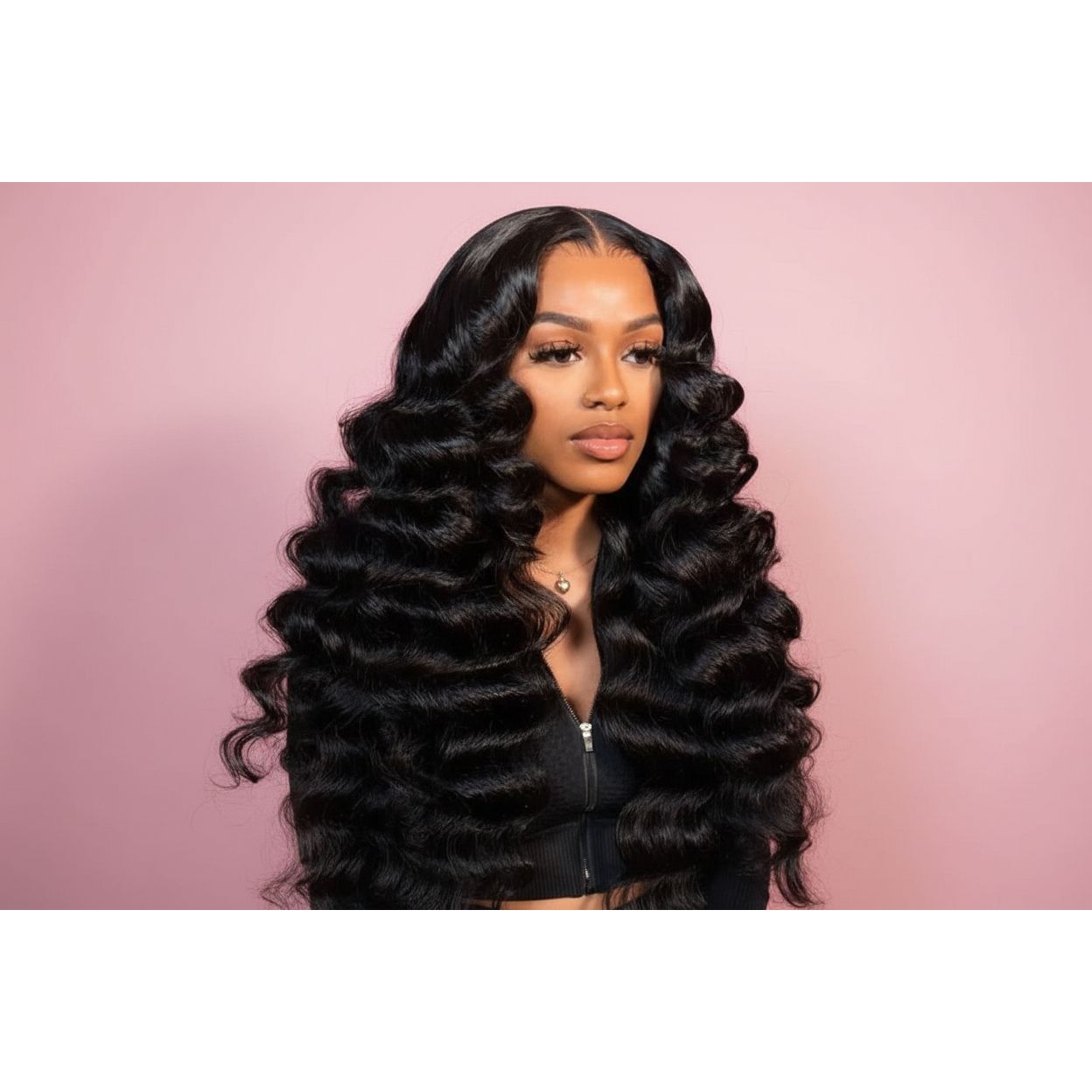 loose wave unit on client Raw Vietnamese loose wave hair wig with natural shine”
