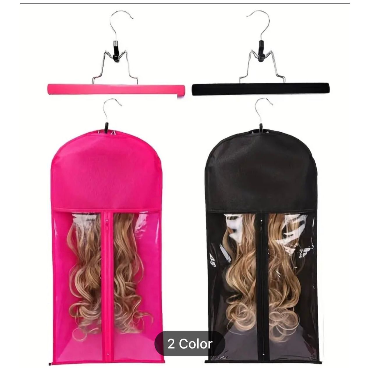 Hanging Hair Care set for wig and extension storage - Melanin Miinks Luxury Wigs