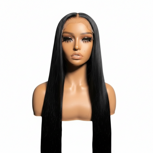 Luxe 13x4 Japanese Straight Wig – Sleek, Thick & Handcrafted Luxury